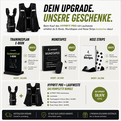 HYPRFIT PRO AUSDAUERTRAINER mit Trainings App