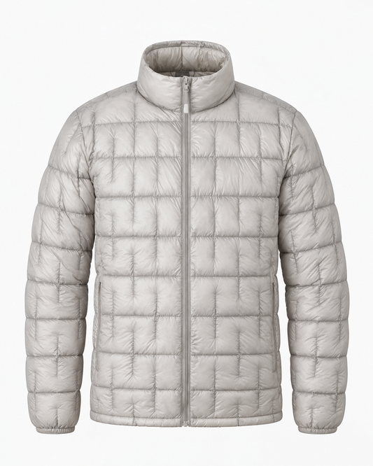 Silver Cloud Puffer Jacket